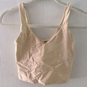 Lululemon align crop tank top- like new!